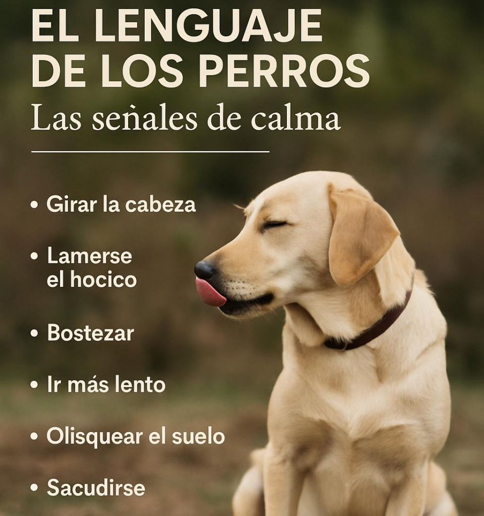 Educación canina en Valencia 8 señales de calma