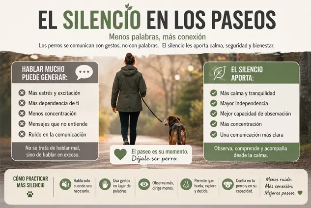 Educación canina en Valencia 7 silencio